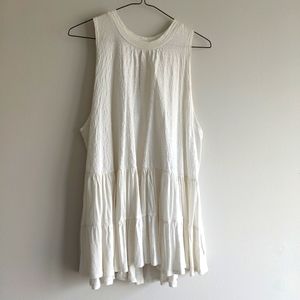 Free People flowy back tie dress XS